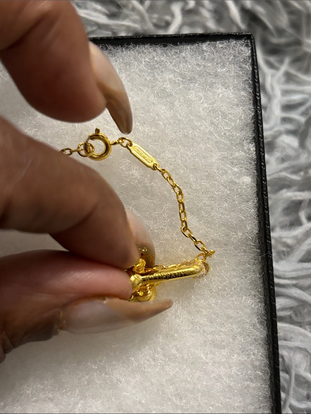 Tiffany & Co. Hardware Gold Link Bracelet - Picture 3 of 3
